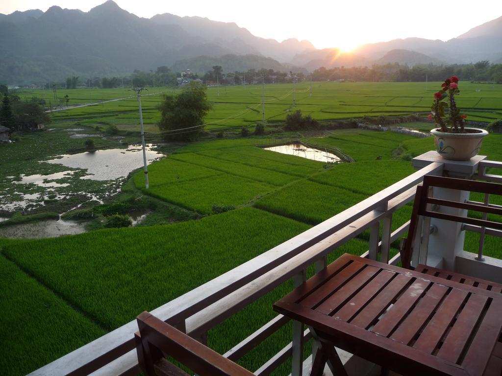 麦洲山谷美景酒店 Hòa Bình 外观 照片